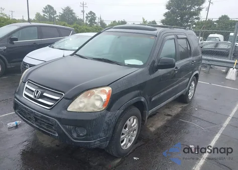 2005 Honda Cr-V Ex from USA, damaged, VIN SHSRD78805U320855